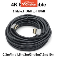 Slim HDMI 4K 60Hz Ultra High-Definition HDMI 2.0 Cable for PC Xbox Gaming Monitor Pro Video Adapter 