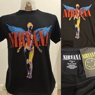 🔥NIRVANA เสื้อวง งานลิขสิทธิ์แท้ นำเข้า-UK ป้ายGildan ของแท้🌍