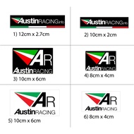 Laminated Stickers For Austin Racing Akrapovic Termignoni CNC Racing
