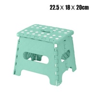 【TikTok】#Thickened Plastic Folding Stool Portable Mini Chair Outdoor Foldable Stool Household High Stool Adult and Child