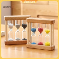(VIP)  Hourglass Timers Set 5 Sand Timer 3-in-1 Sand Timer Set 1 Min 3 Min 5 Min Hourglass for Cooki