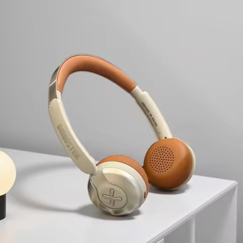 Dmooster D75 Headset Retro Portable Bluetooth Earphones Hifi High Fidelity Sound Quality Noise Reduc