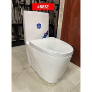 Uleya Toilet 6832 - 1pc water closet / Modern Toilet / Dual flush free fittings