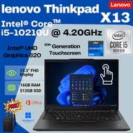 Lenovo ThinkPad X13 / X390 / X280 | Intel Core i7 | Touchscreen | 16GB DDR4 RAM | 512GB M.2 NVMe SSD