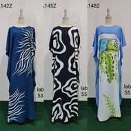 KAFTAN KELAWAR PREMIUM 💯% LUKIS TANGAN (DA121Z - DA150Z)