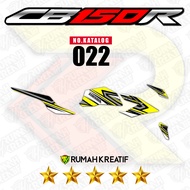 Stiker Body CB150R 2018–2020 Stiker CB150R StreetFire Auto Kelihatan Mahal Stiker Body CB150R 2018–2