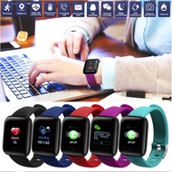High quality 116 PLUS Color Screen Smart Watch Heart Rate Blood Pressure Waterproof Fitness Tracking Watch