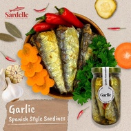 ﹉Sardelle Garlic Premium Spanish Style Sardines in Corn Oil Authentic From Dipolog City