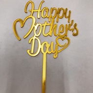 TP-70 (5pcs) Plastic Cake Topper - Happy Mother’s Day