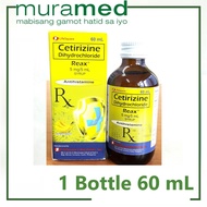 Reax Cetirizine Syrup 60 mL