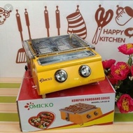 Omicko 2-Burner Sausage Grill Stove Lr Q2 B - Lrq2B Original