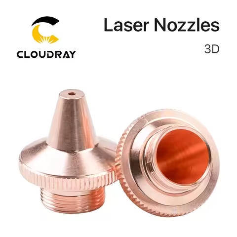Cloudray OEM PRECITEC 3D Fiber Laser Nozzle M9 D14.2mm H15.4mm Raytools Laser Cutting Machine Access