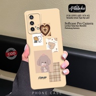HP Softcase OPPO A95/A74 4G Fashion Case Cartoon Case OPPO A95/A74 4G Silicone TPU Pro Camera Casing