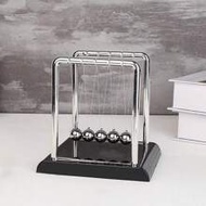 1pc Newton's Cradle Chaos Metal Craft Gift Creative Home Decor Plastic Newton's Cradle Desktop Stres
