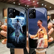DF-40 Ronaldo CR7 TPU HD Glass Casing for VIVO Y16 Y15S Y01 Y56 Y36 Y27S Y15A Y36i Y17S iQOO Z9X U5X