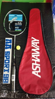 RAKET BADMINTON  ASHAWAY QUANTUM Q5 35 LBS MADE IN USA
