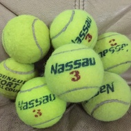 BOLA TENIS BEKAS TERMURAH DAN TERLARIS / BOLA TENIS BEKAS PER 6 PCS