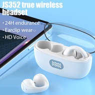 ❖ TWS Bone Conduction Headset Wireless Bluetooth Headset Sports Waterproof HiFi Stereo Headset with Mic Noise Reduction Earphones