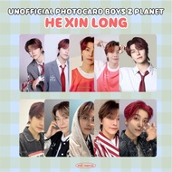 HE XINLONG ALD1/ ALPHA DRIVE ONE/ BOYS 2 PLANET/ BOYS II PLANET/ BOYS PLANET 2/ BOY STORY PHOTOCARD 