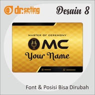 CUE CARD MC / CUE CARD AKRILIK / KARTU PEMBAWA ACARA / PAPAN FLIPCHART