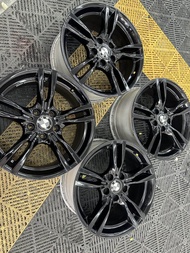 BMW original 18 inch m sport rim F30 Black like new 1 set 4 rims f32,f10,316,320i,328i,330e rim