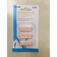 Ink pad for KW-Trio jump mark 051007 (for 6 numbers, 7 numbers, 8 numbers), 3 pieces/blister