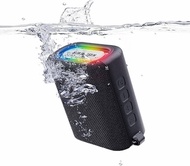 KOLEER Super Bass Soundable Portable Bluetooth Speaker 5.1V Waterproof IPX7 with Lights 10W Stereo 3