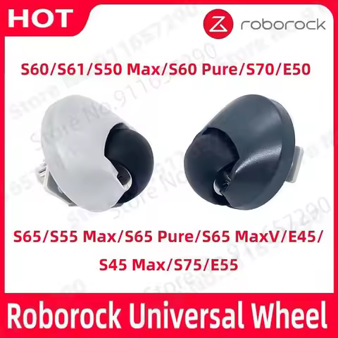 Original Roborock S5 MAX S55 Max S6 S6 PURE S6 MAXV S70 S75 Universal Wheel Robot Vacuum Cleaner Fro
