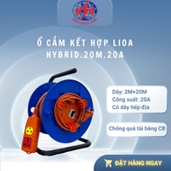 LIOA COMBINED SOCKET, 20M EXTENSION DRIVER; HYBRID.20M.20A ; HYBRID.15M.20A