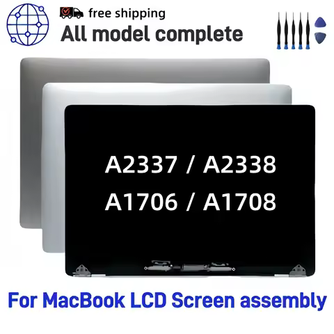 For Macbook Pro LCD Screen Retina 13inch A2337 A2338 A1706 A1932 A2251 A2159 A2289 A2159 A2941 A1708