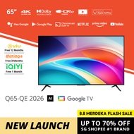 PRISM+ Q65 2026 Q-Series | 4K AI Google TV | 65 inch 2026 Model