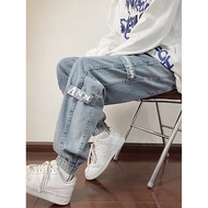 Seluar longgar grunge jeans baggy jeans men y Street Wear Autumn Harlan Japanese Print Student Jeans
