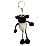 ADOP น่ารักน่ารักๆ การตกแต่งกระเป๋า เครื่องประดับแหวนกุญแจรถ Shaun The Sheep จี้ห้อยกระเป๋า การออกแบ