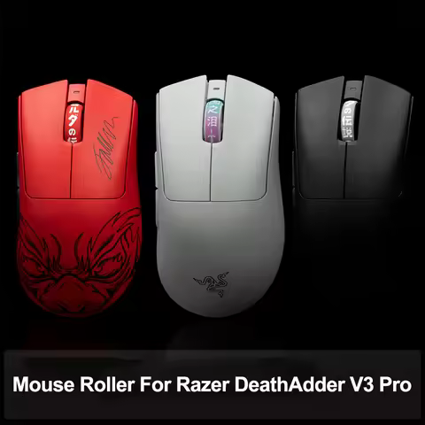 Mouse Roller Rubber Ring For Razer DeathAdder V3 Pro Replacement Scroll Wheel Collar Pulley Mice Rep