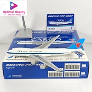 YY Wings 1: 400 China Southern Airlines B747-400F B-2461 Metal Aircraft Model