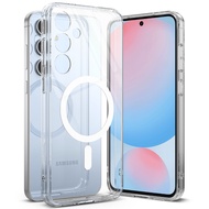 Ringke Fusion Magnetic for Galaxy S24 FE Clear Scratch Resistant Protective Cover Case