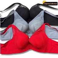 36B 34C-38C Besi Lembut Bra Dawai Span cotton Baju Dalam wired