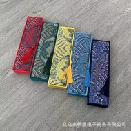 .Inch Fan Box Fan Folding Fan Packaging Box Brocade Cardboard Box Storage Box Gift Box Jewelry Box C
