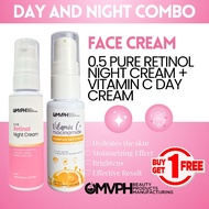 OMVPH DUO Buy 1 0.5% Retinol Cream and Get 1 Vitamin C Complex Day Cream 30g