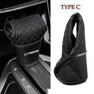 ที่หุ้ม CX5 CX4 CX3สำหรับมาสด้า2 3 6 323 CX30 BT50หัวเกียร์รถยนต์ที่คลุมคันเกียร์สเวตเชิ้ตเปลี่ยนคัน