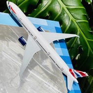 Boeing 777 British Airlines "British Airways" High Quality Metal Seamless Wheels 1:400 Scale [Fullb