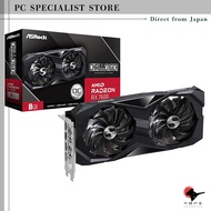 ASRock Radeon / RX7600 Graphics Card with 8GB GDDR6 Model [Domestic Official Product] RX7600 CL 8GO