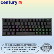 COOLER MASTER SK622 WIRELESS 60% MECHANICAL KEYBOARD WITH LOW PROFILE RGB