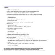 Suitable for SONY SONY IMX678-AAQR1-C datasheet Data Manual Data File