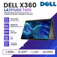 Dell Latitude 7420 TOUCH SCREEN x360 2in1 Laptop | i7 11th Gen | 32GB RAM 1TB SSD | 2 Years Warranty