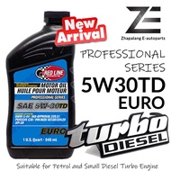 Redline 5W30TD Professional Series Euro Engine Oil 1QT Low SAPS also for Petrol and Small Diesel Tur