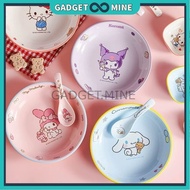 Cartoon Ceramic Plate Set Cute Cartoon Ceramic Plate Plate Set
