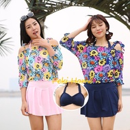 Bikini Swimsuit Women's 3 Piece Floral Set