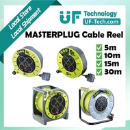MASTERPLUG Cable Reel Extension Socket Lead 13A 4 Socket 5m/10m/15m/30m