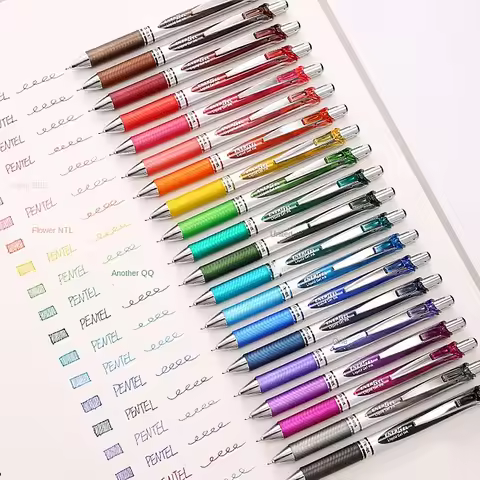 1pcs Pentel EnerGel RTX True Colors Gel Pen 0.5mm Quick Drying Gel Smooth Writing Japan Stationary O